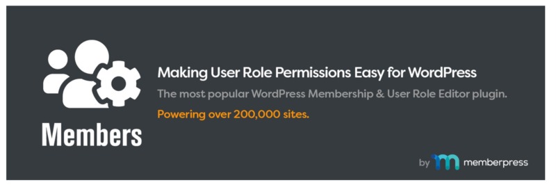 The WordPress Members plugin.